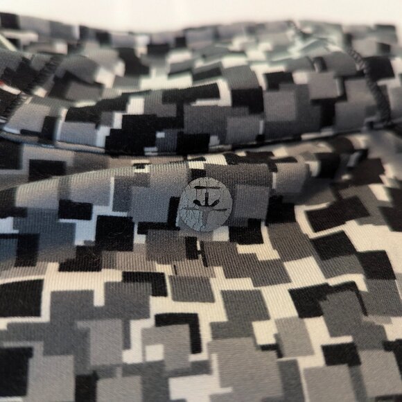 Soybu Activewear Quarter Zip Top Size Small Gray/Black/White - Picture 2 of 15